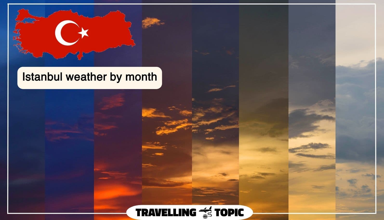 Istanbul weather by month