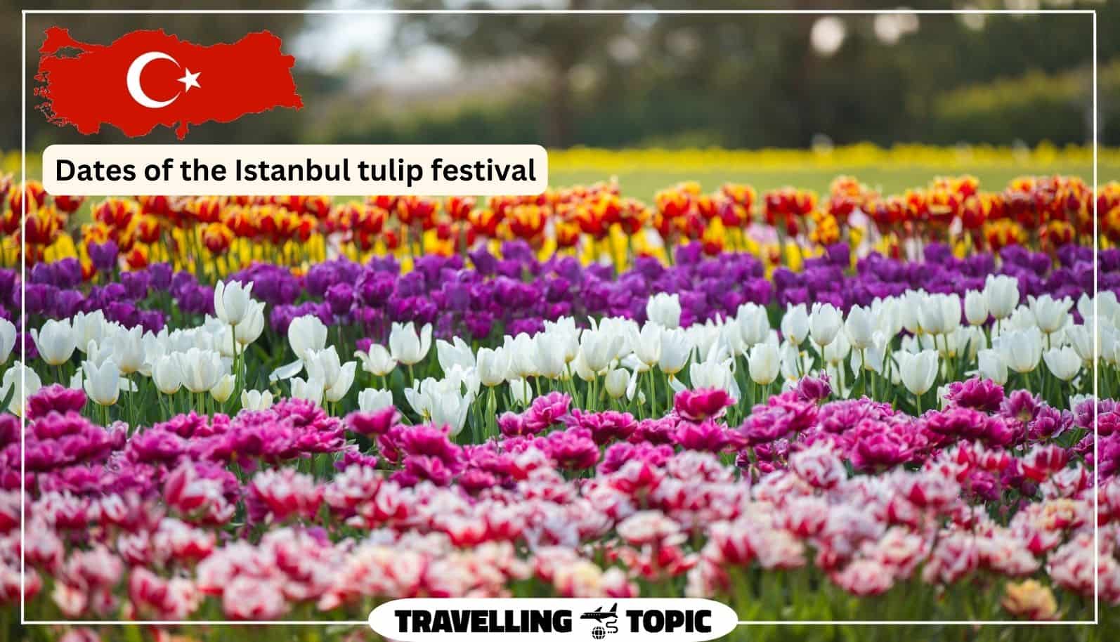 Dates of the Istanbul tulip festival