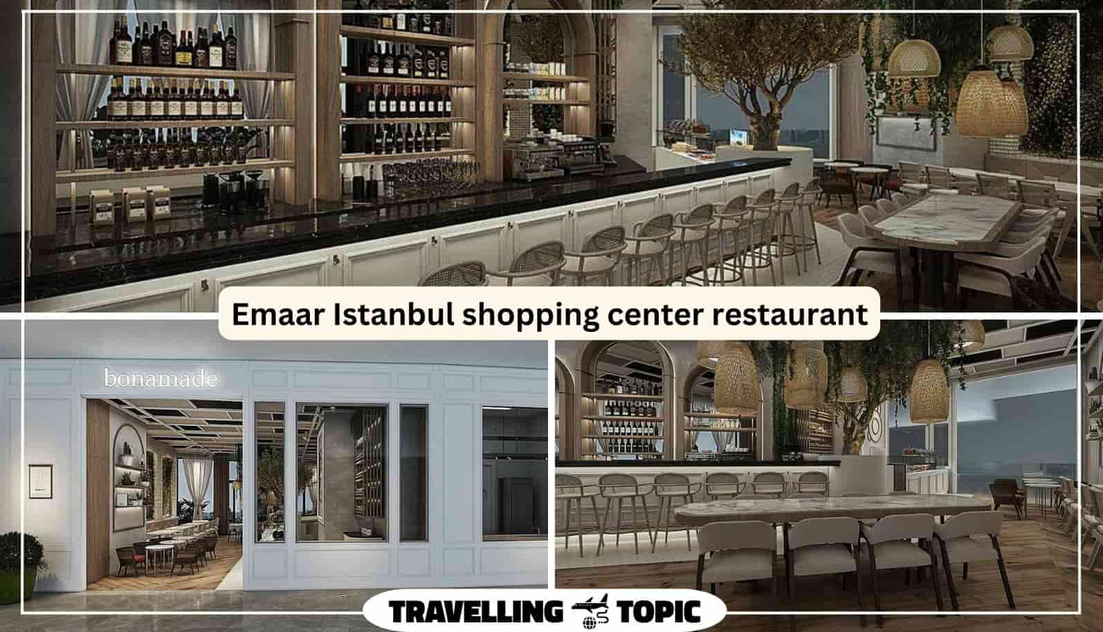 Emaar Istanbul shopping center restaurant