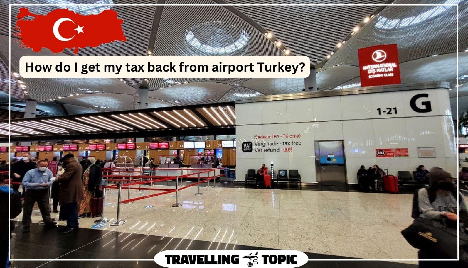 How do I get my tax back from airport Turkey?