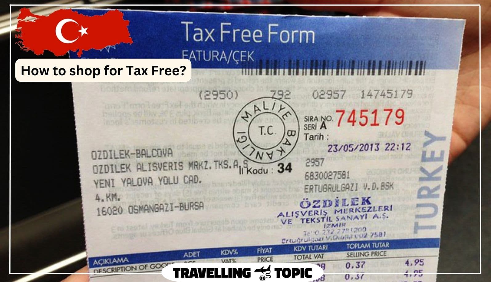 How to shop for Tax Free?