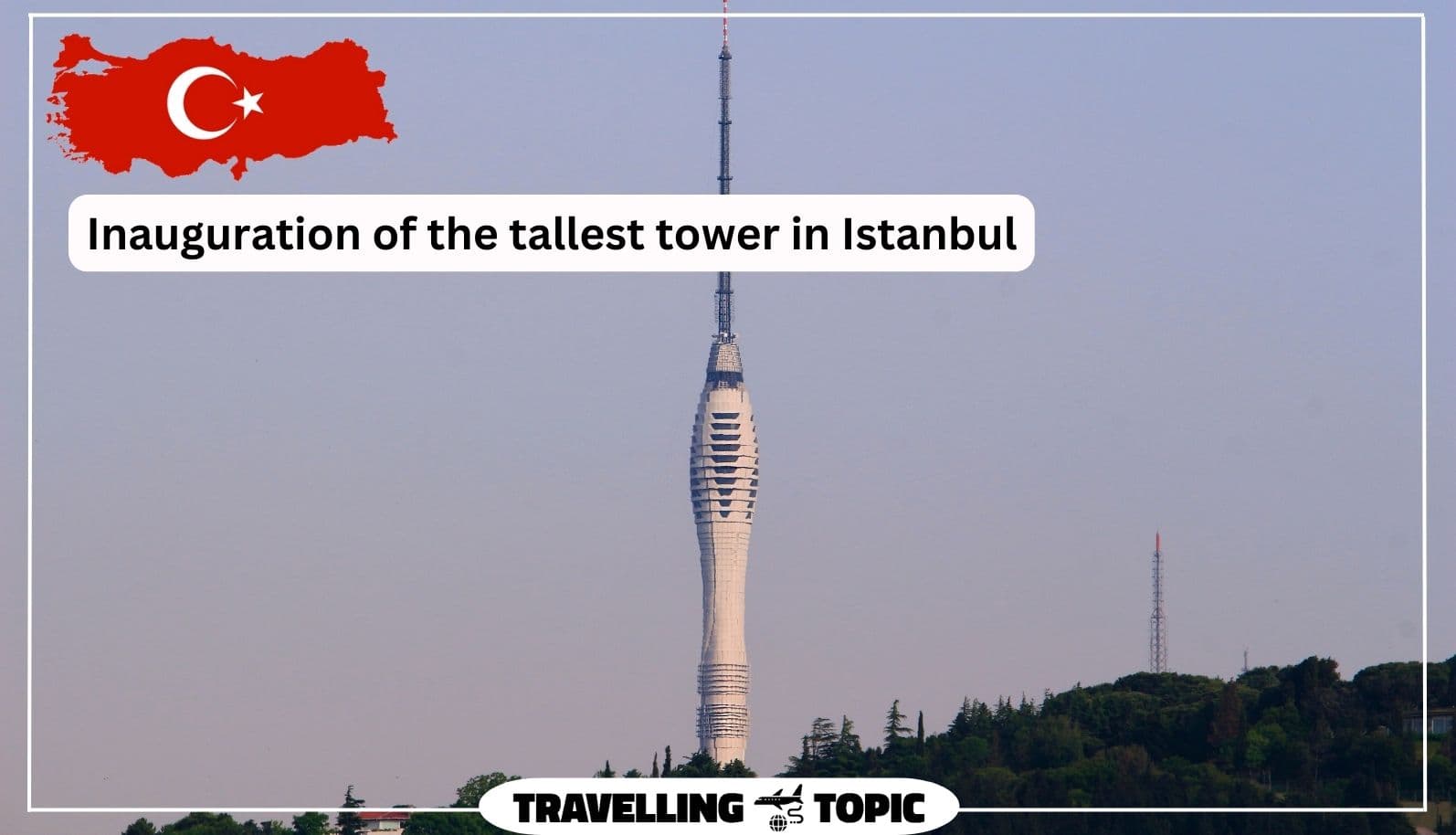 Inauguration of the tallest tower in Istanbul