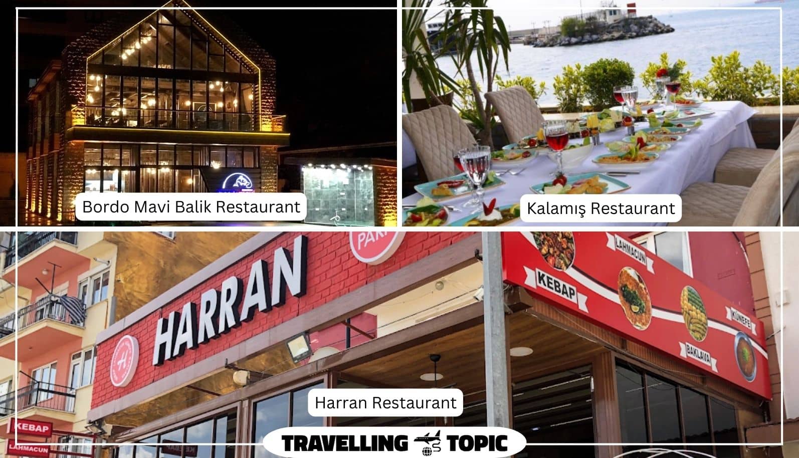 Suggested restaurants in Trabzon