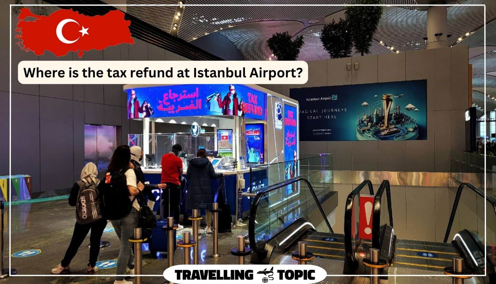 Where is the tax refund at Istanbul Airport?