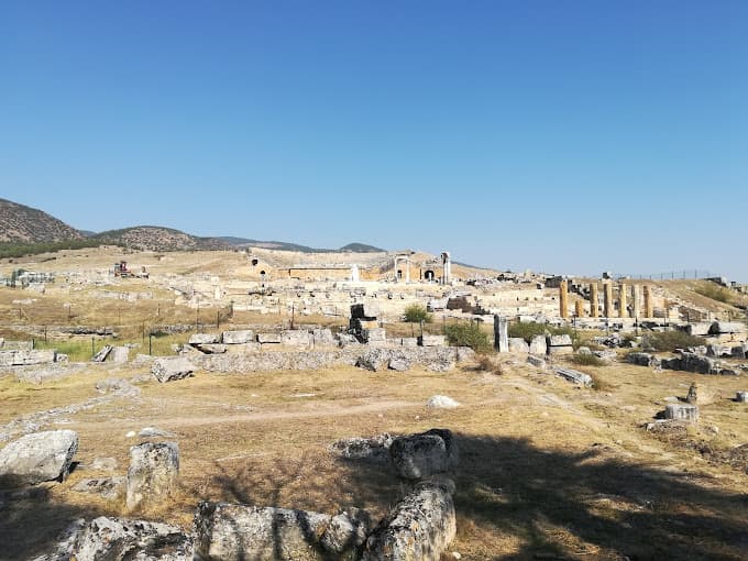 The ancient city of Hierapolis 