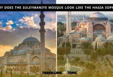 why does the suleymaniye mosque look like the hagia sophia
