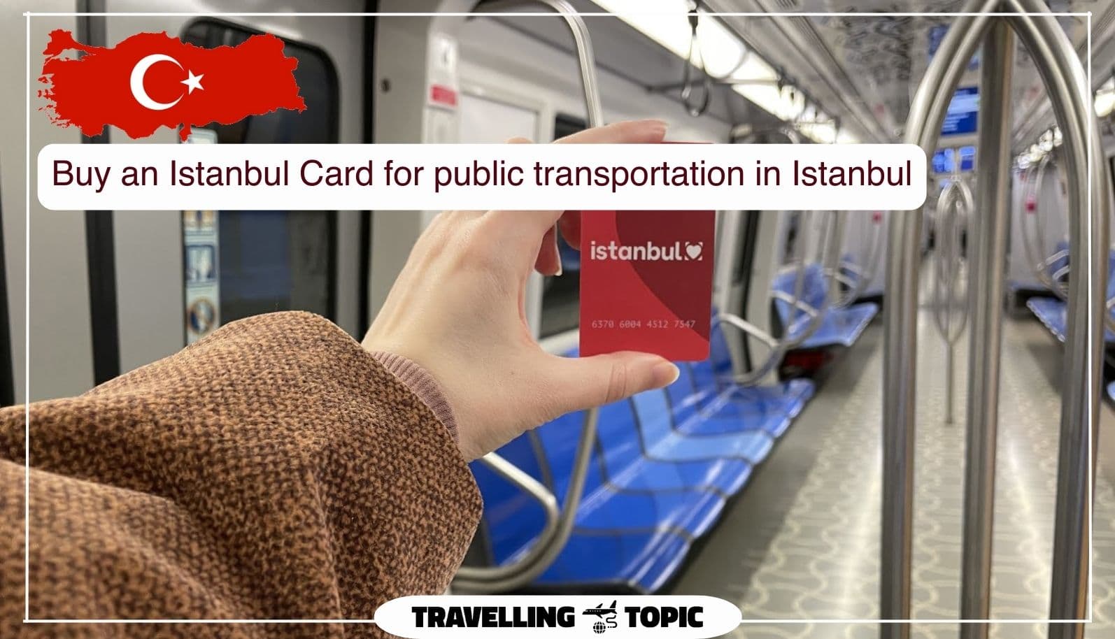 Buy an Istanbul Card for public transportation in Istanbul