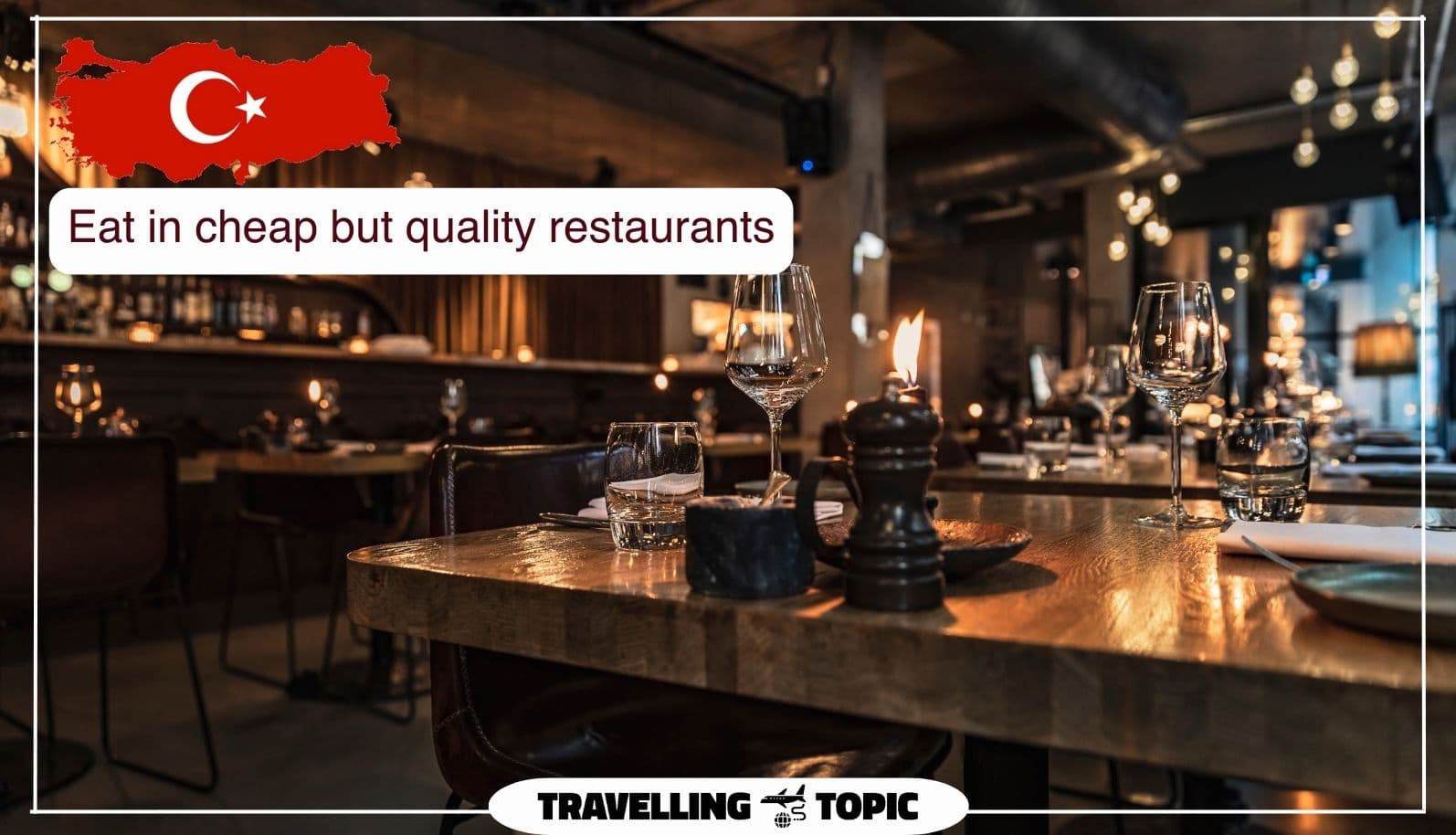 Eat in cheap but quality restaurants