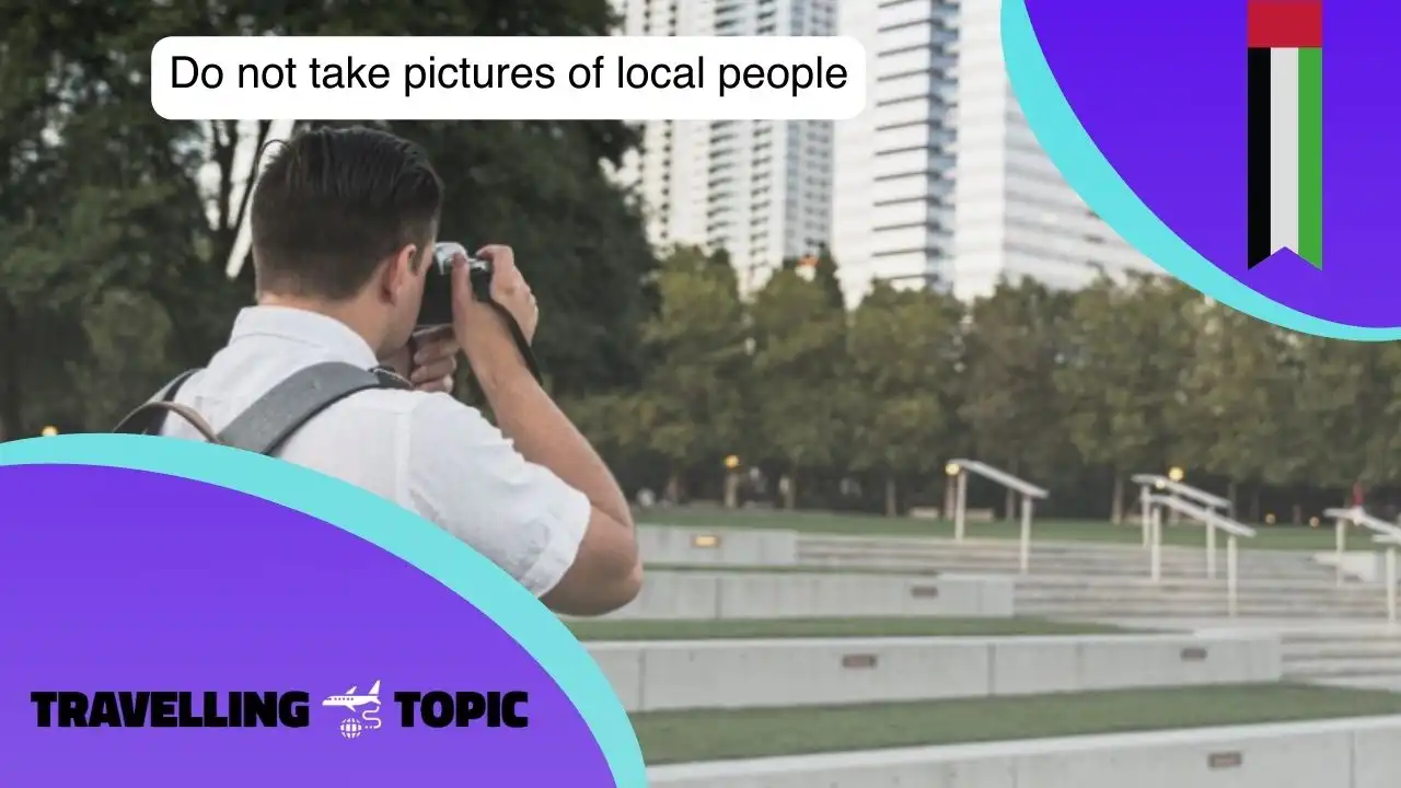Do not take pictures of local people