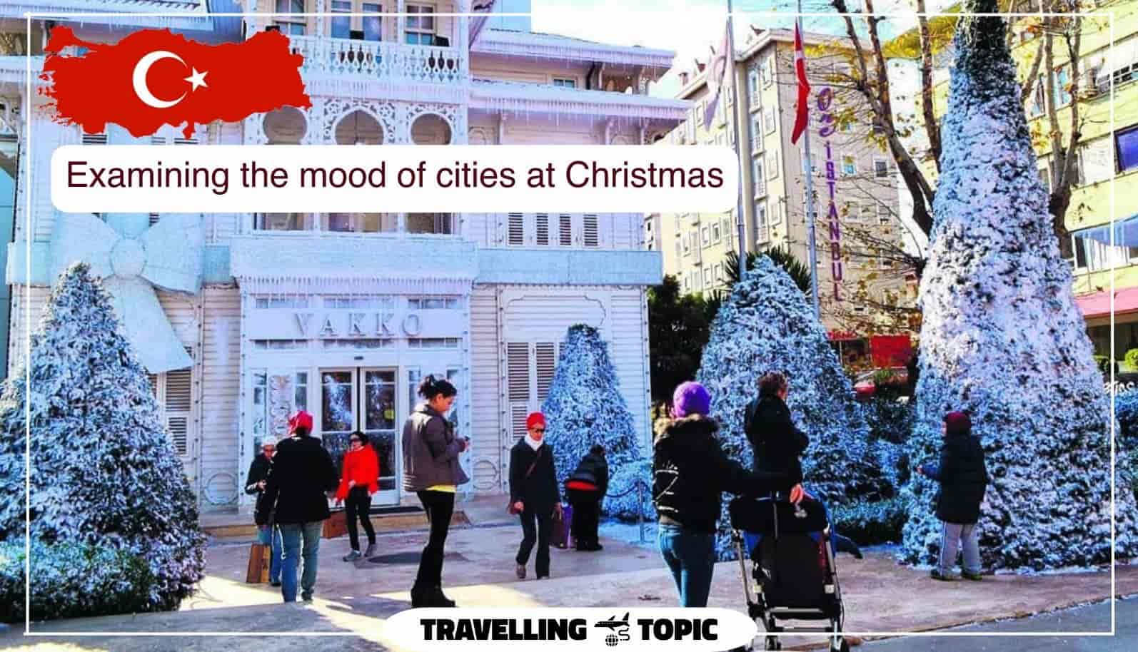 Examining the mood of cities at Christmas