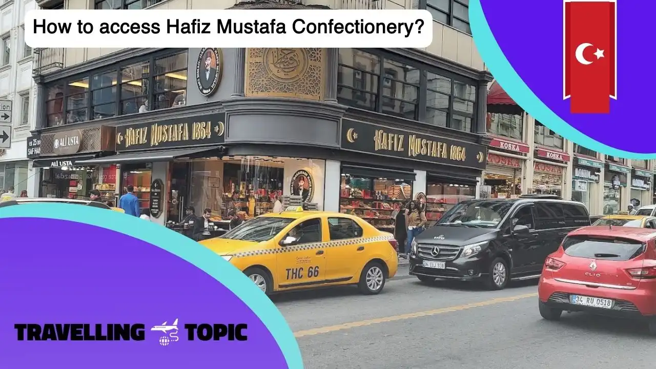 How to access Hafiz Mustafa Confectionery