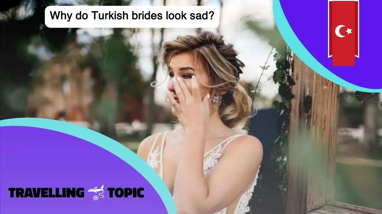 Turkish brides look sad