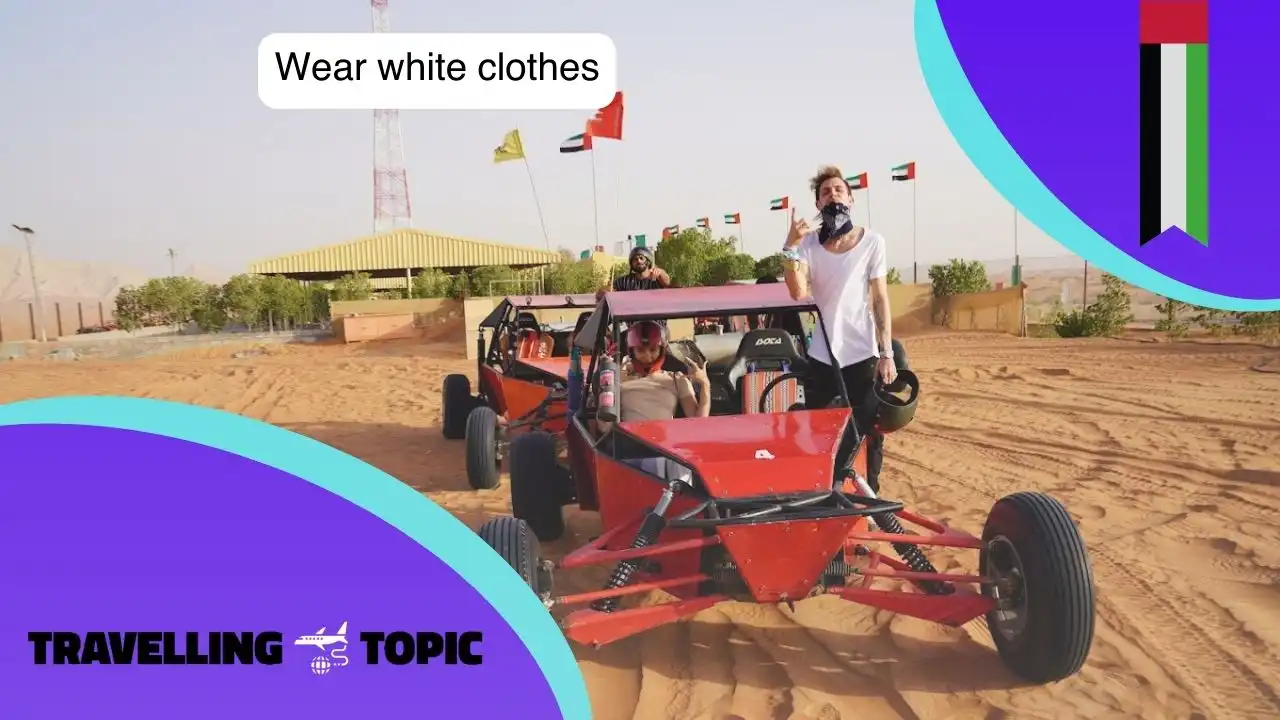 Wear white clothes