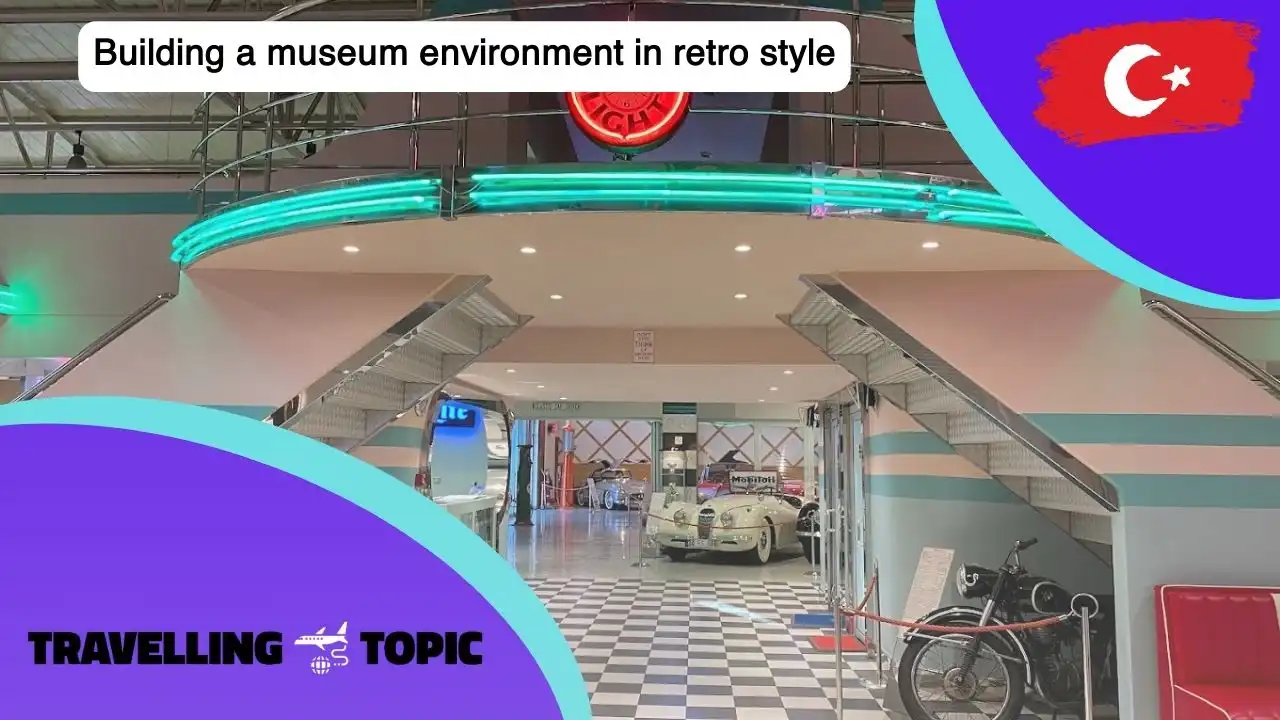Building a museum environment in retro style