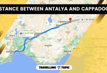 Distance Between Antalya And Cappadocia
