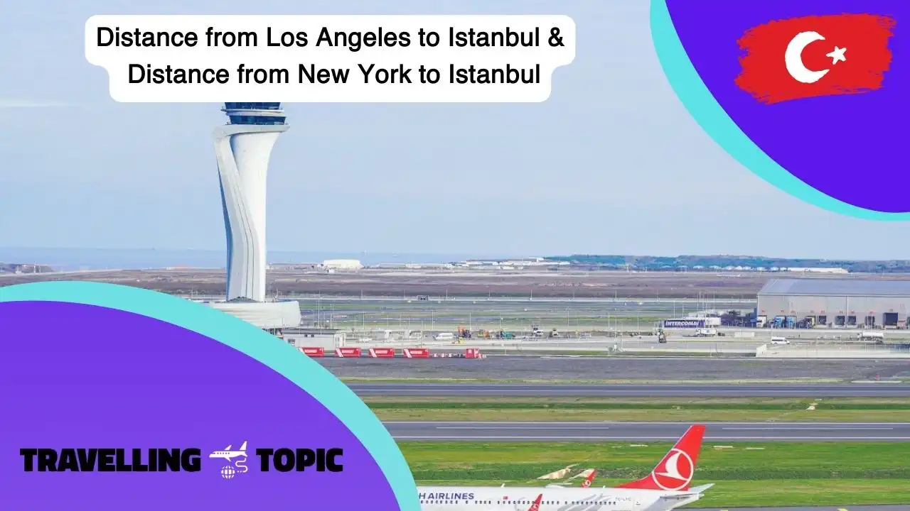 Distance from Los Angeles to Istanbul & Distance from New York to Istanbul