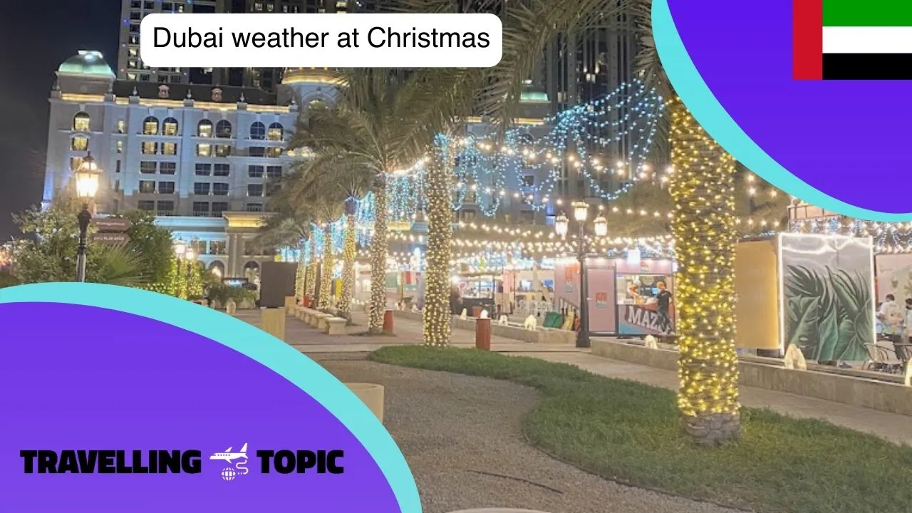 Dubai weather at Christmas