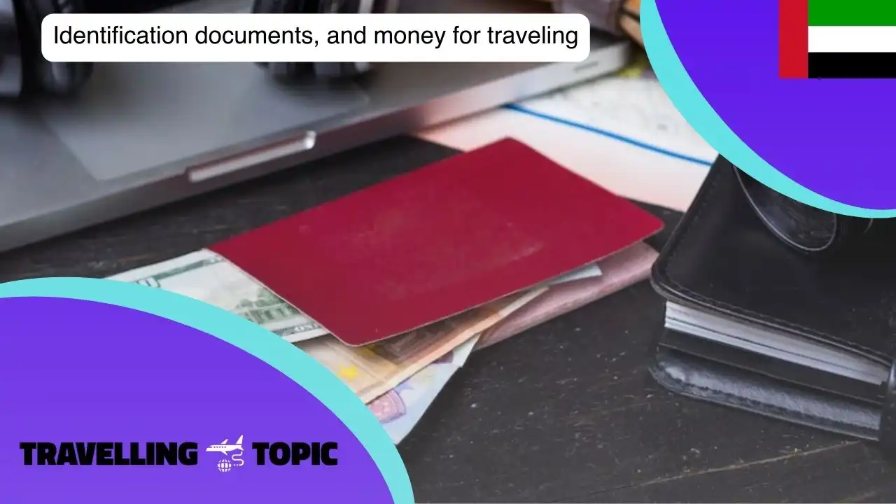 Identification documents, and money for traveling