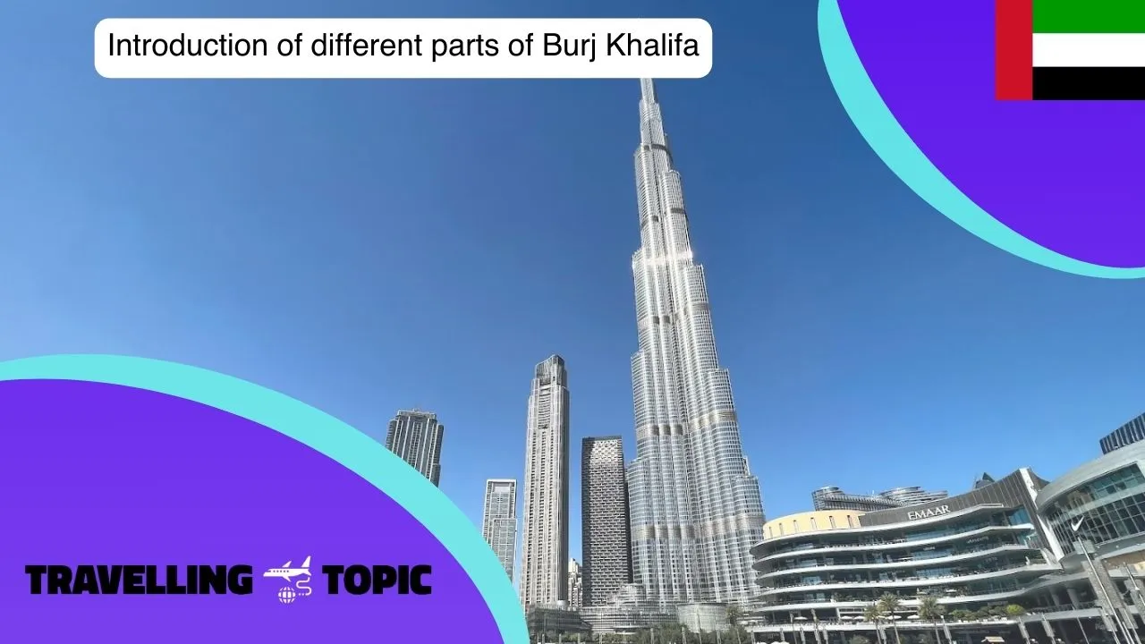 Introduction of different parts of Burj Khalifa