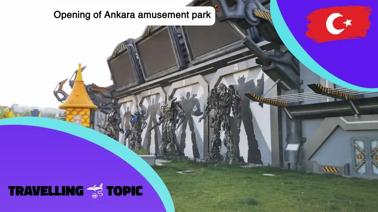 Opening of Ankara amusement park