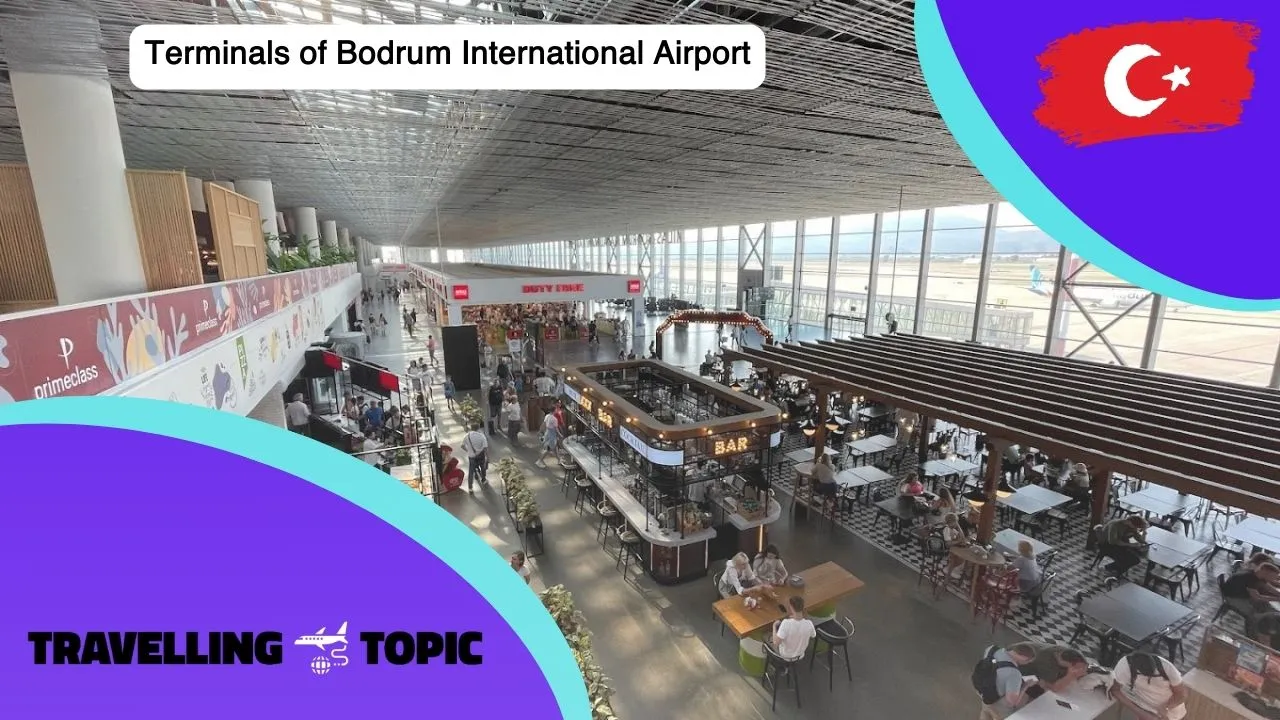 Terminals of Bodrum International Airport