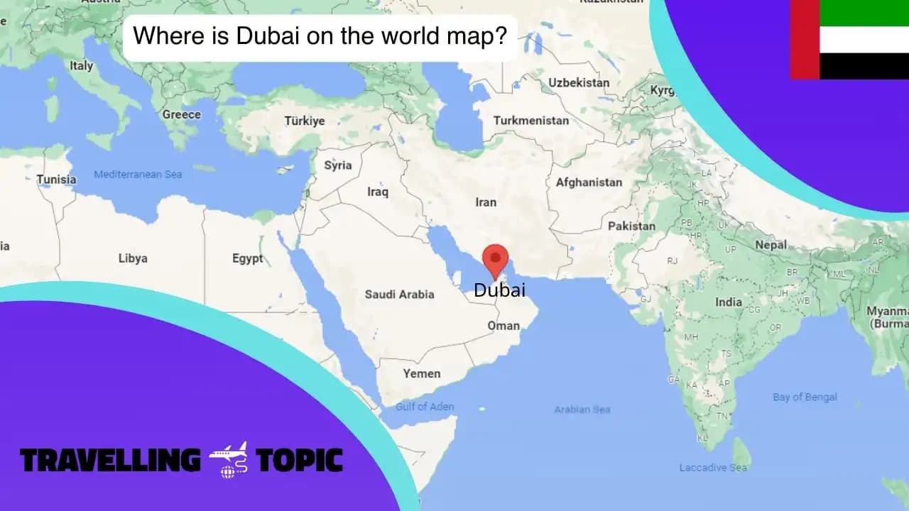 Where is Dubai on the world map