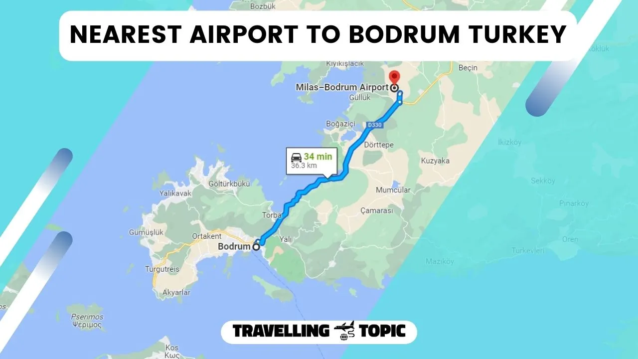 nearest airport to bodrum turkey
