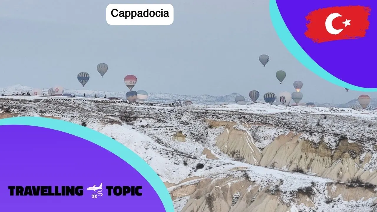 The coldest region in Türkiye: Cappadocia