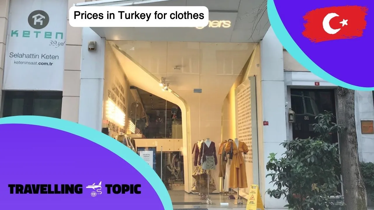 Prices in Turkey for clothes