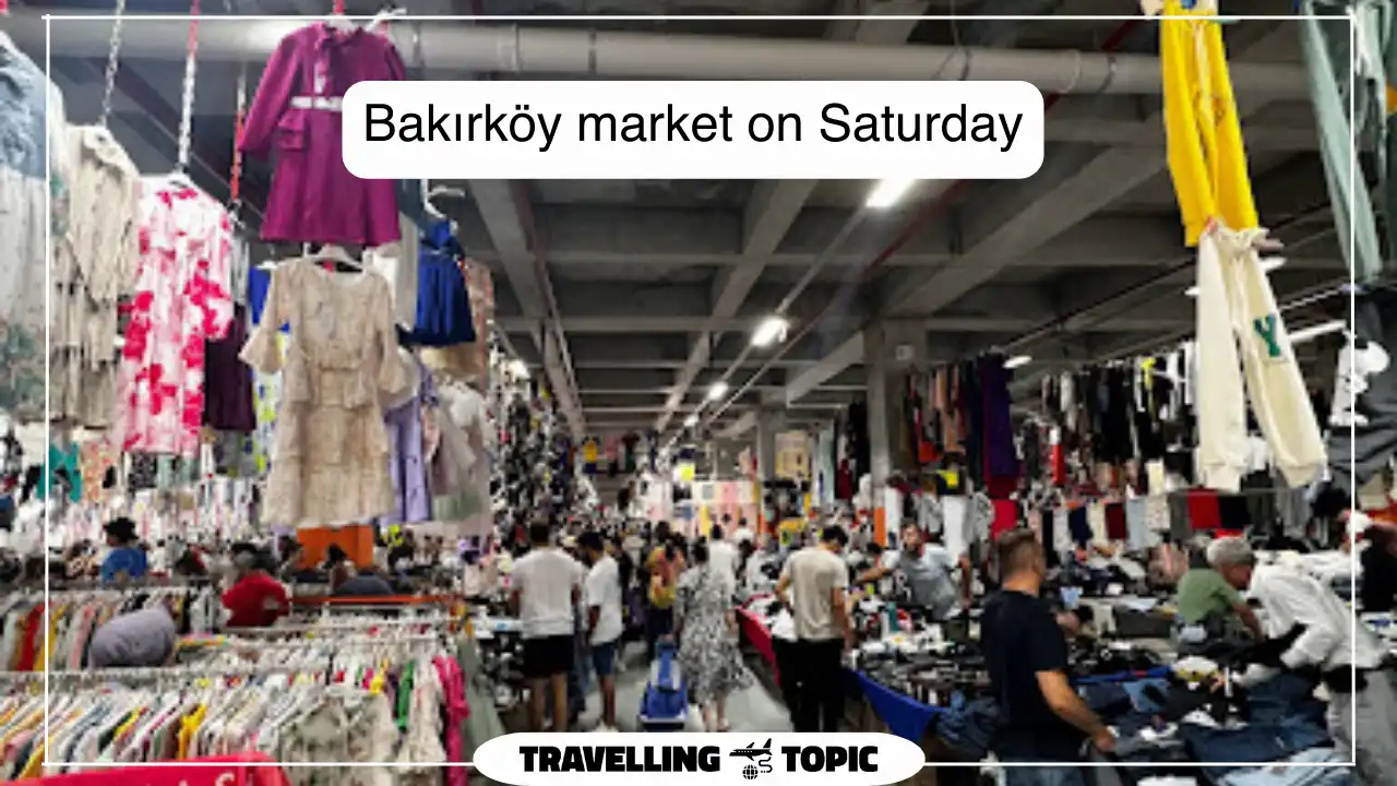 Bakırköy market on Saturday