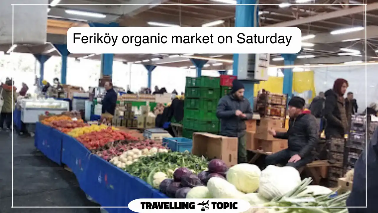Feriköy organic market on Saturday