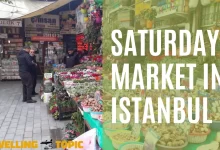 Saturday market in Istanbul
