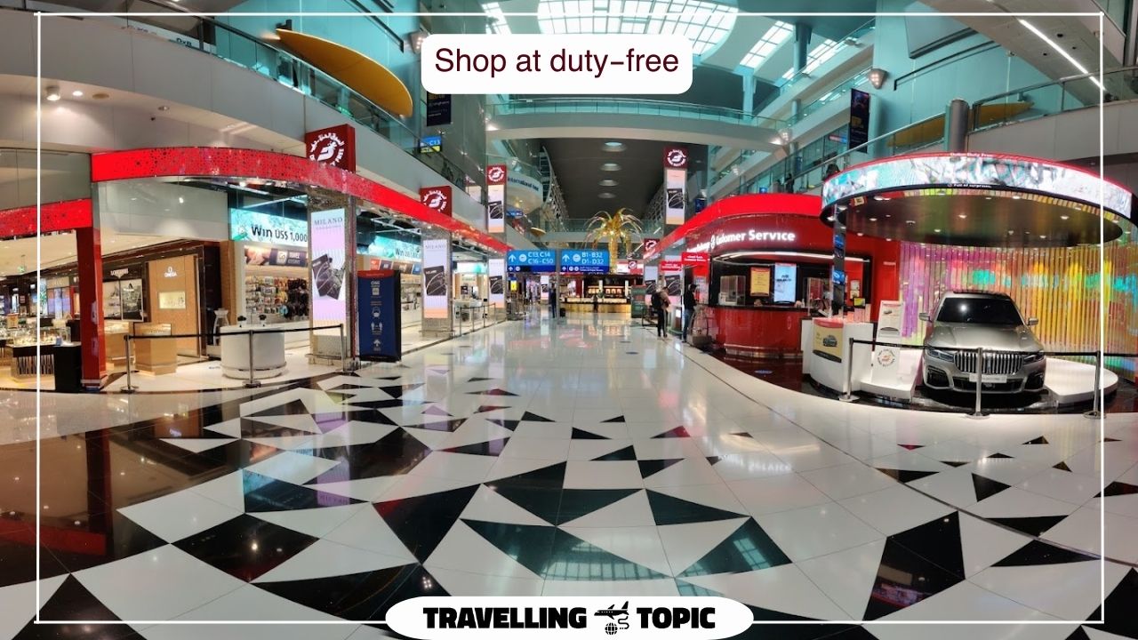 Shop at duty-free