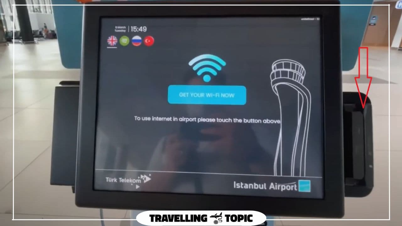 Procedures for using Wi-Fi at Istanbul Airport