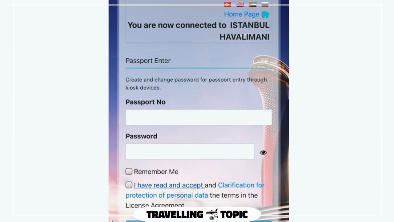 Learning how to use Wi-Fi at Istanbul Airport