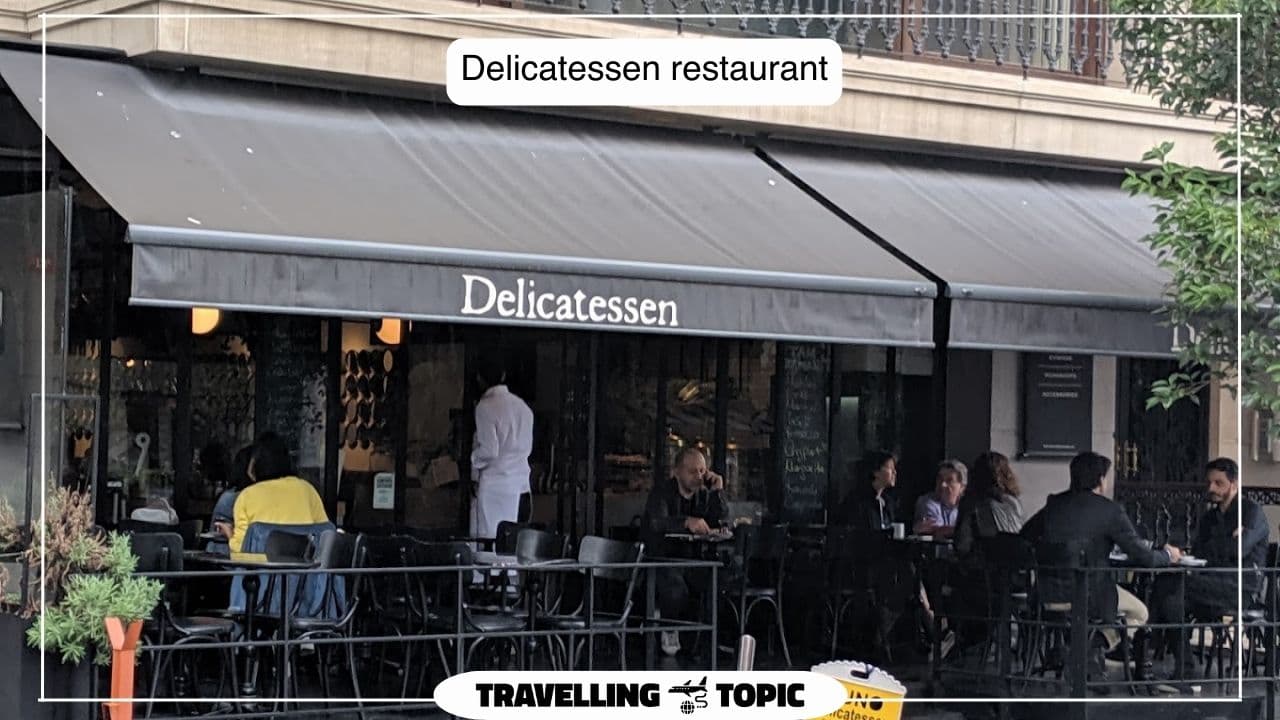 Delicatessen restaurant