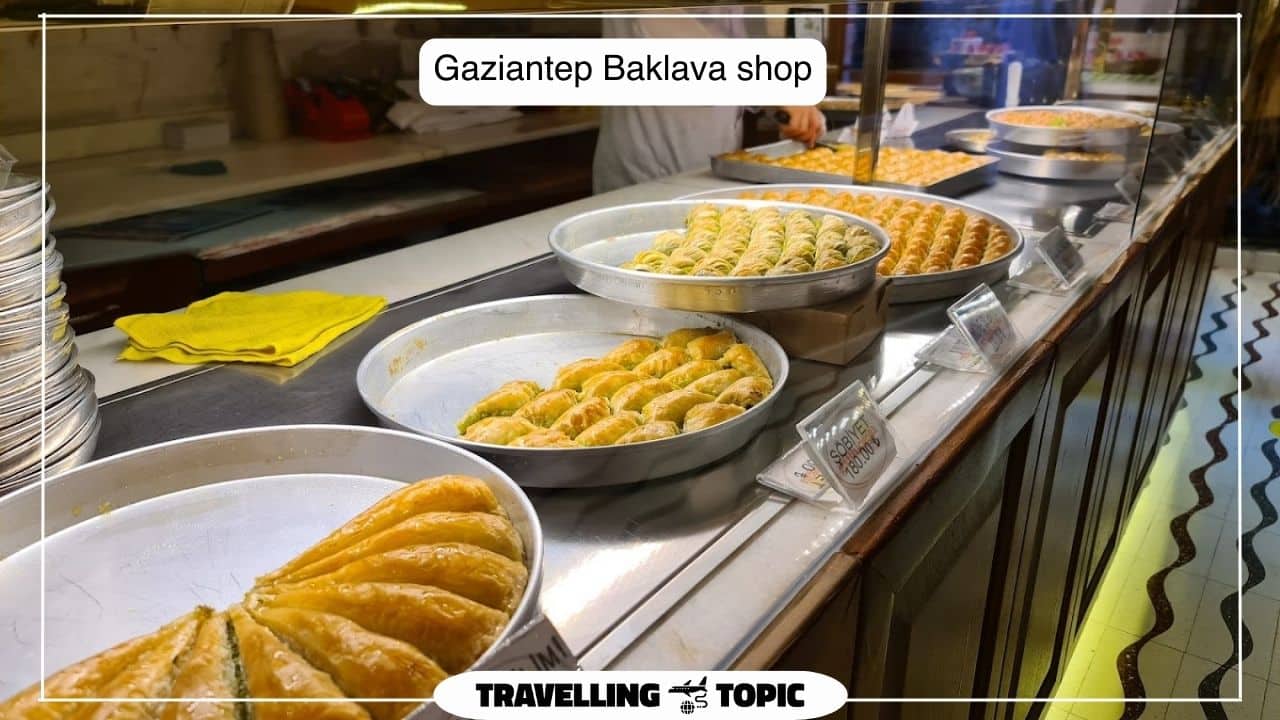 Gaziantep Baklava shop