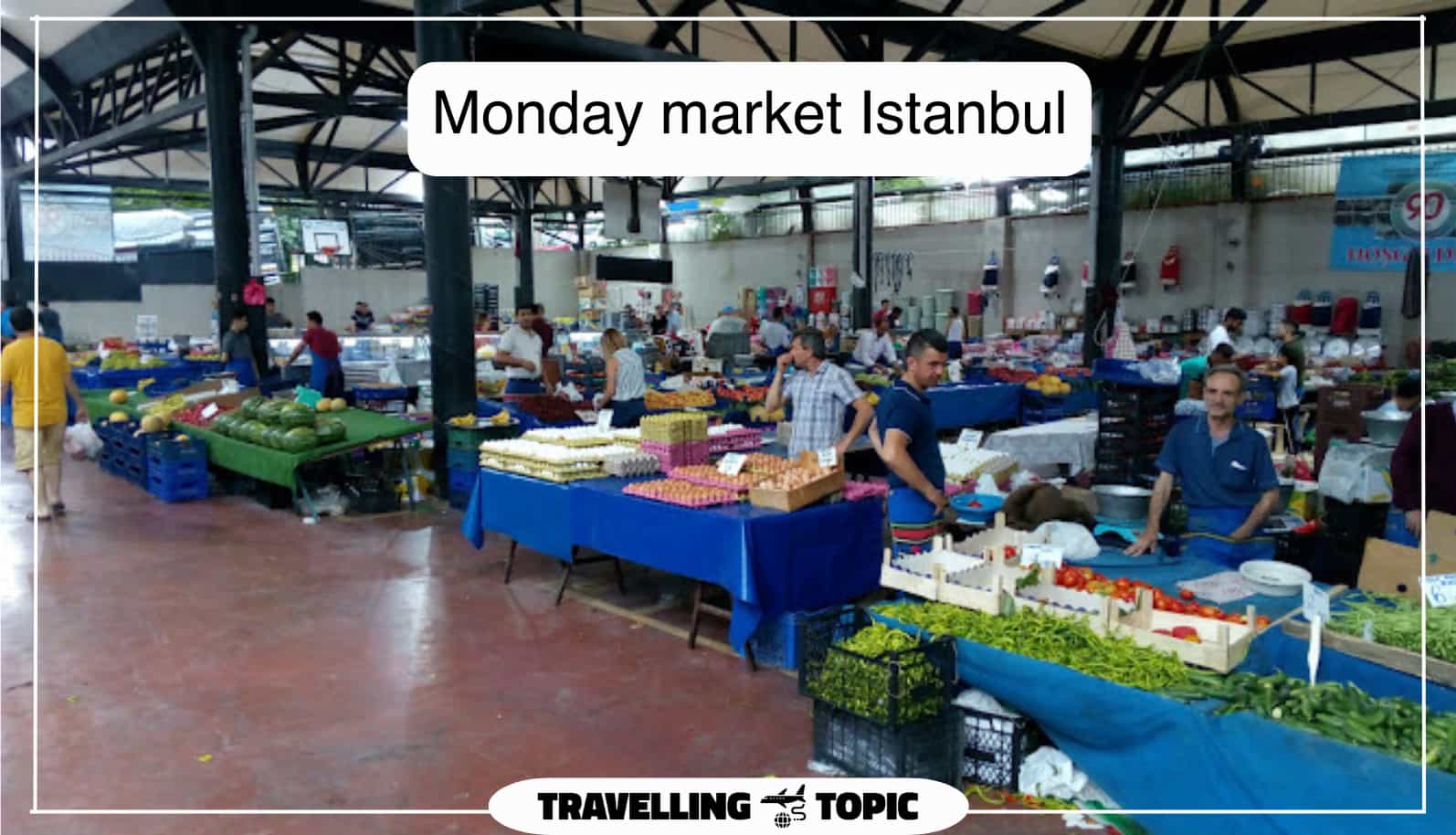 Monday market Istanbul