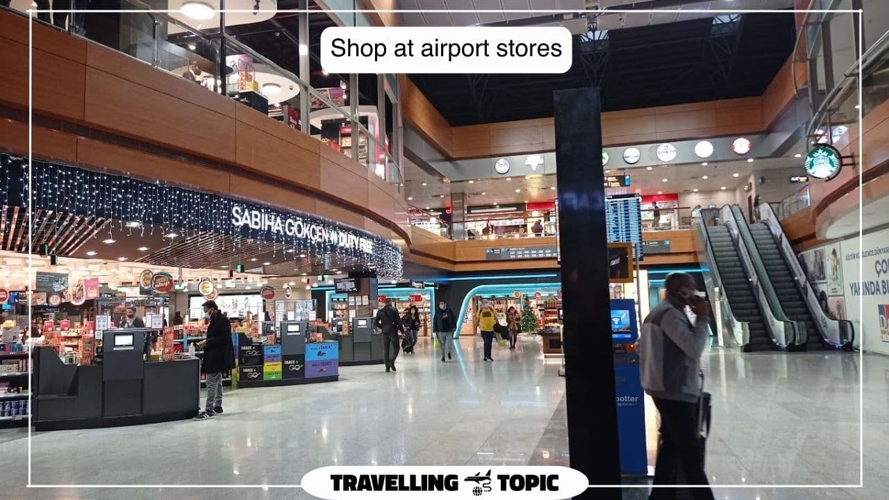 Shop at airport stores