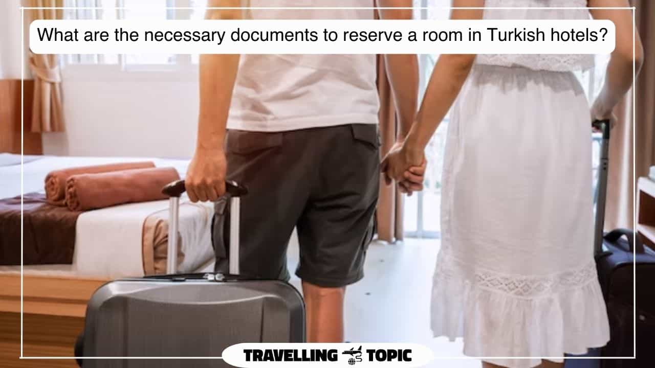 What are the necessary documents to reserve a room in Turkish hotels