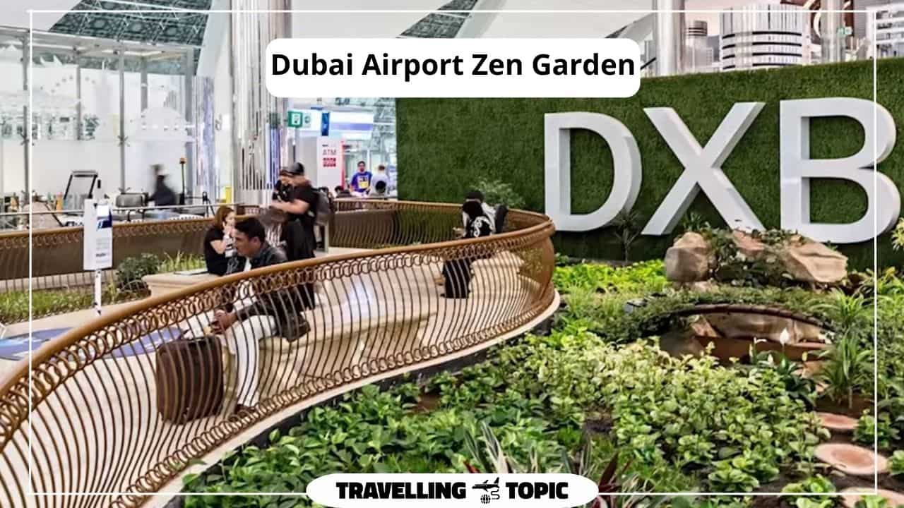 Zen garden Dubai airport