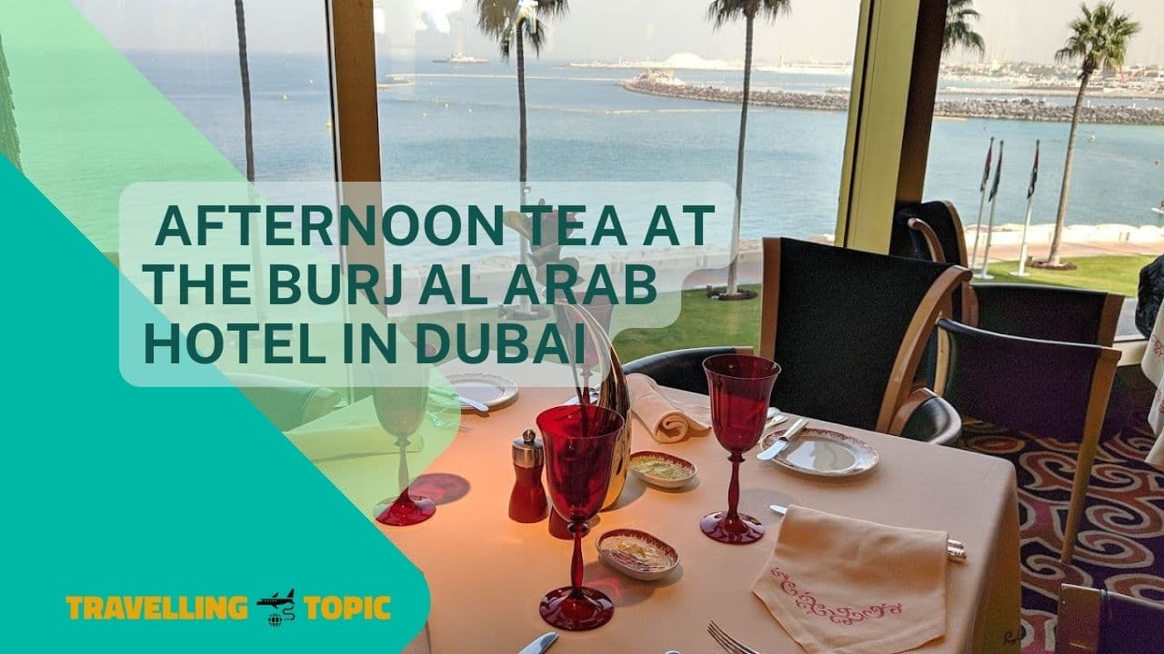 afternoon tea at the burj al arab hotel in dubai