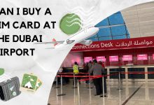 can i buy a sim card at the dubai airport