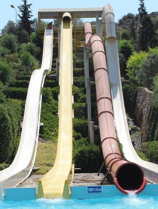 free fall slide